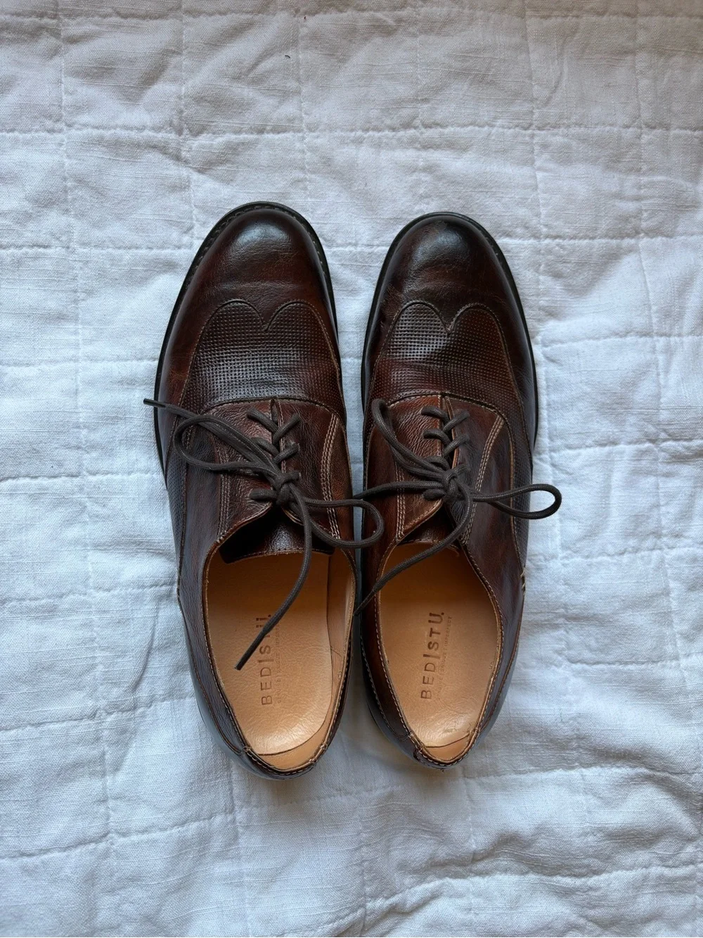 Bed Stu brown leather